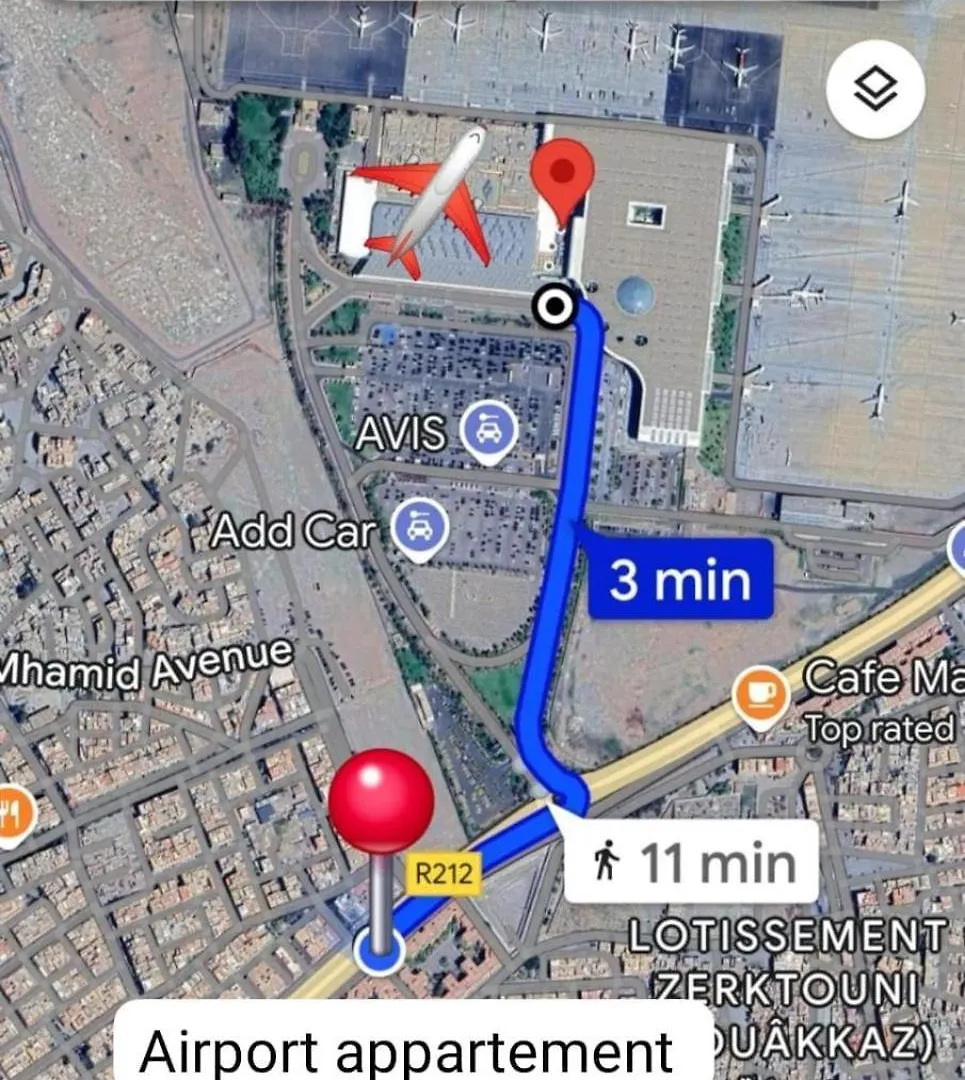 Airport Apartment , Perfect For Early & Late Flights Marrakesh Morocco